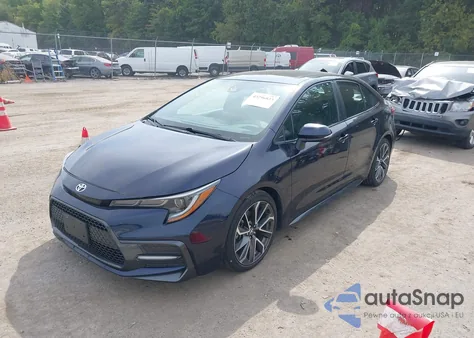 2020 Toyota Corolla Xse из США, поврежденный, VIN 5YFT4RCE0LP025407